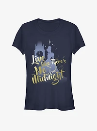 Disney Cinderella Classic Live Like There's No Midnight Girls T-Shirt