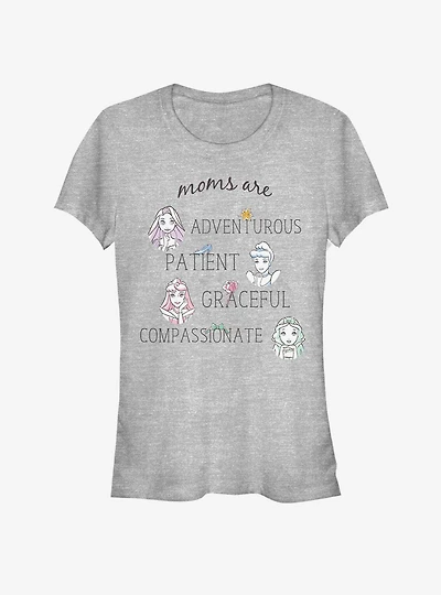 Disney Cinderella Classic Moms Princess Jumble Girls T-Shirt