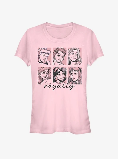 Disney Princess Classic Royalty Squares Girls T-Shirt