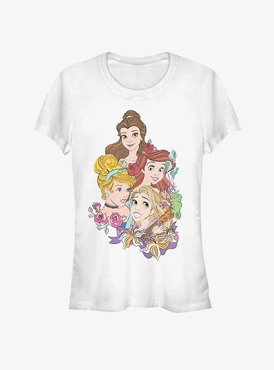 Disney Princess Classic Portrait Vignette Girls T-Shirt