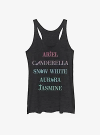 Disney Princess Classic Princess Icons Girls Tank