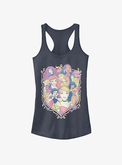 Disney Princess Classic Princess Shield Girls Tank
