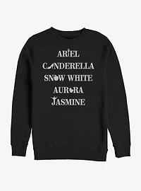 Disney Princess Classic Icons Crew Sweatshirt