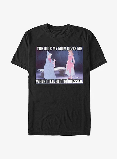 Disney Cinderella Dressed Meme T-Shirt