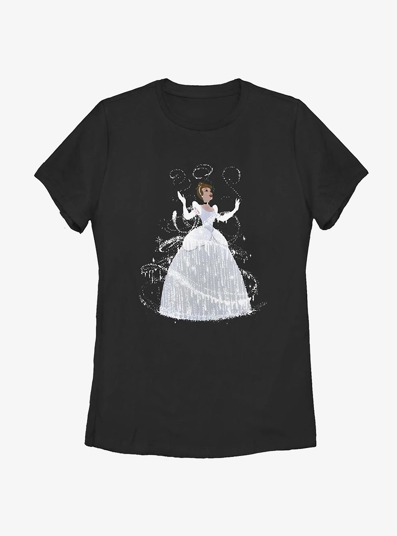 Disney Cinderella Transformation Womens T-Shirt