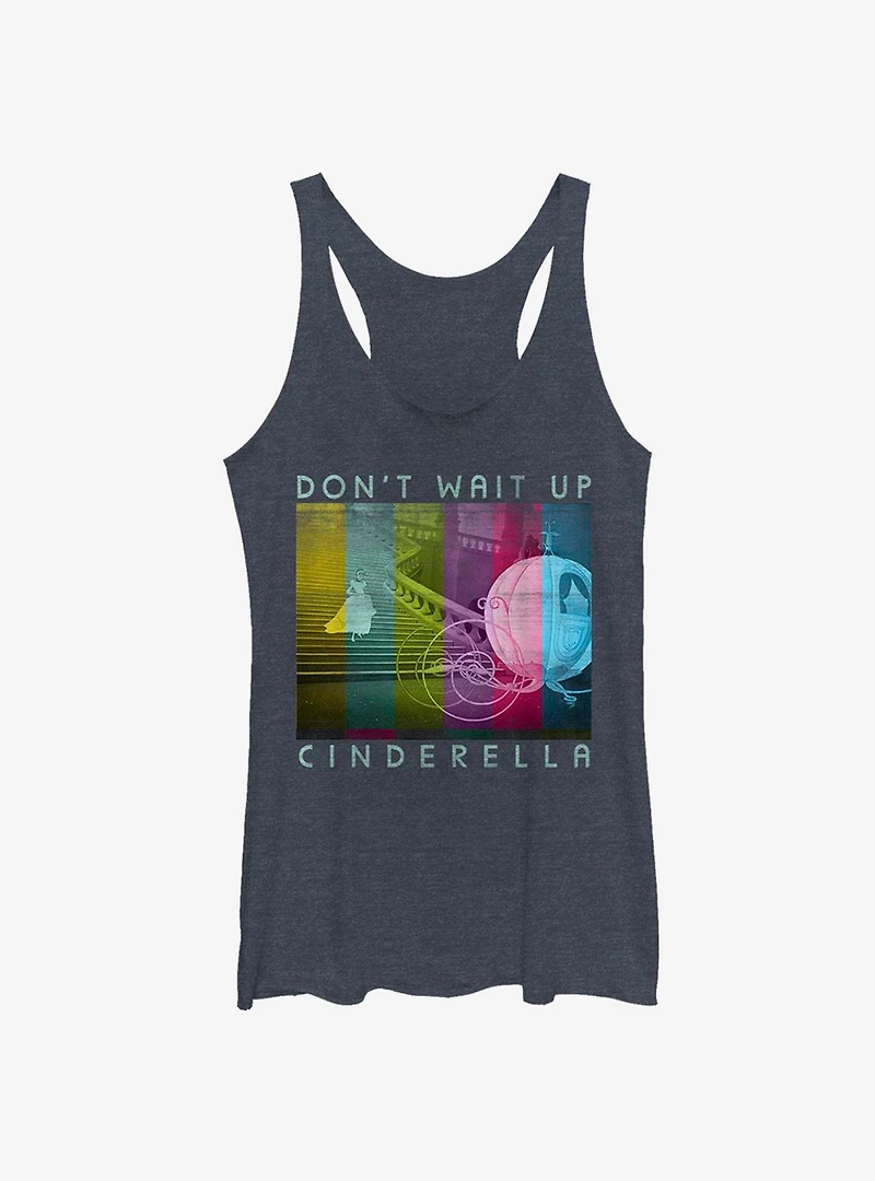 Disney Cinderella Don't Wait Up Womens Tank Top