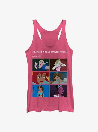 Disney Princesses Princess Drama Meme Womens Tank Top
