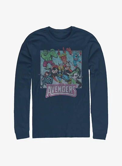 Marvel Avengers Framed Long-Sleeve T-Shirt