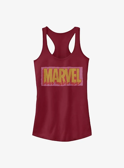 Marvel Logo Drip Girls Tank