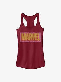 Marvel Logo Drip Girls Tank