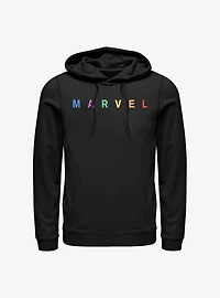 Marvel Simple Logo Emblem Hoodie