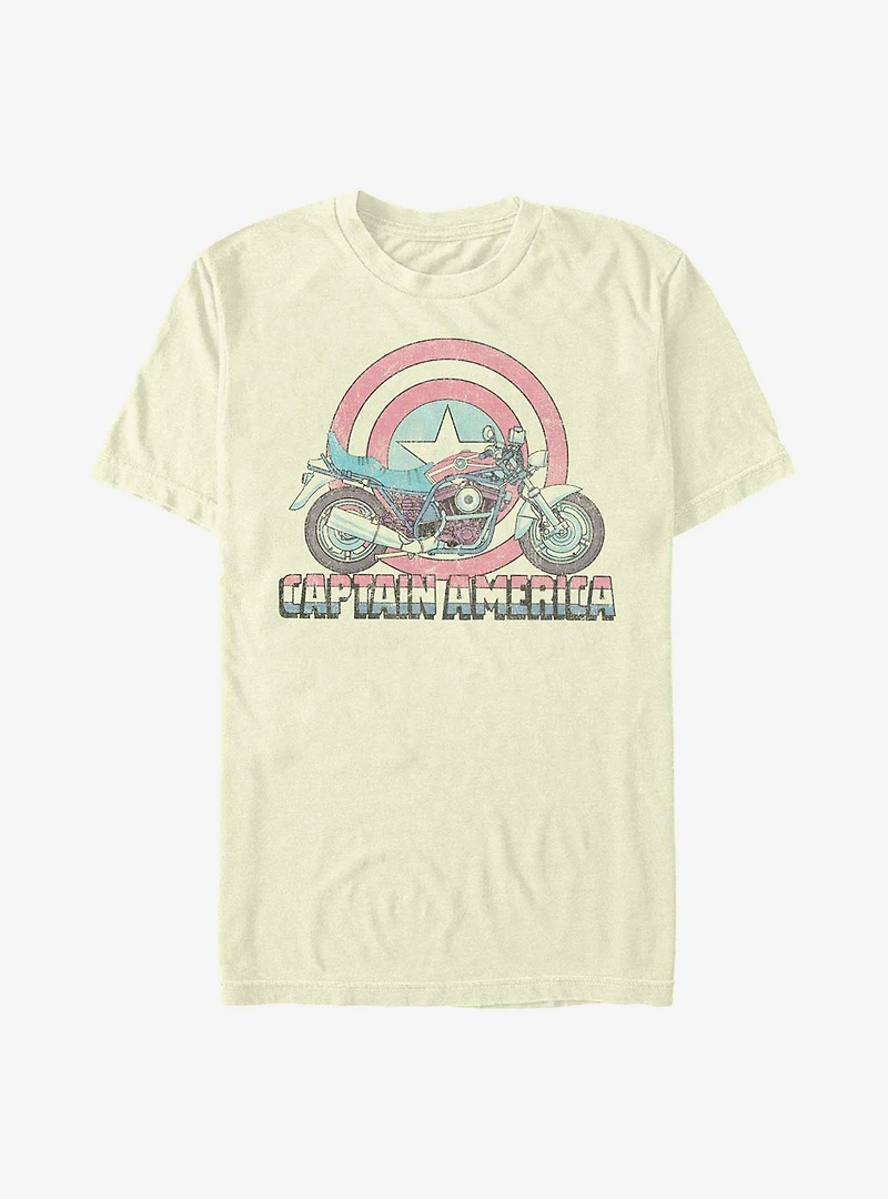 Marvel Captain America Caps Moto T-Shirt