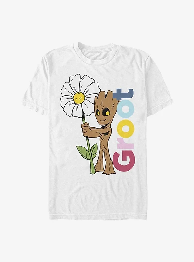Marvel Guardians Of The Galaxy Groot Daisy T-Shirt