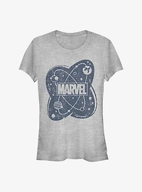 Marvel Atom Logo Girls T-Shirt