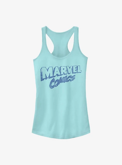 Marvel Retro Comics Logo Girls Tank