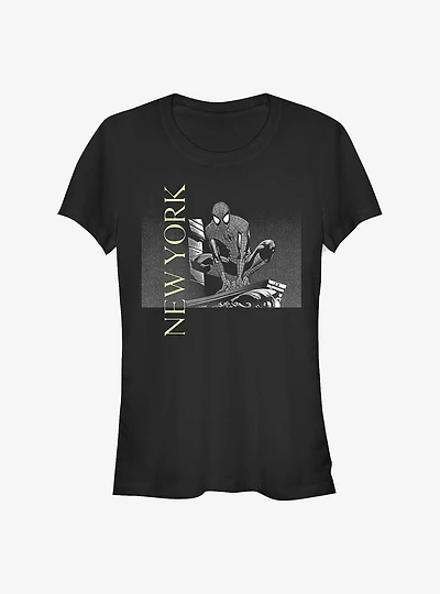Marvel Spider-Man Spidey New York Girls T-Shirt
