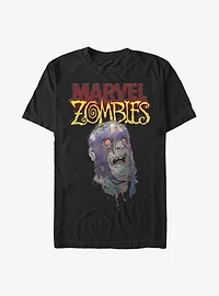 Marvel Zombies Head Of Captain America T-Shirt