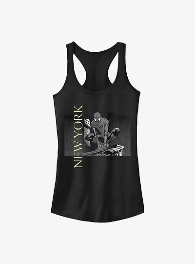 Marvel Spider-Man Spidey New York Girls Tank