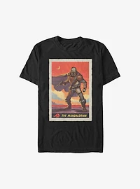 Extra Soft Star Wars The Mandalorian Poster T-Shirt