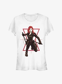 Marvel Black Widow Girls T-Shirt Target