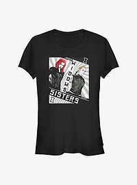 Marvel Black Widow Girls T-Shirt Sisters
