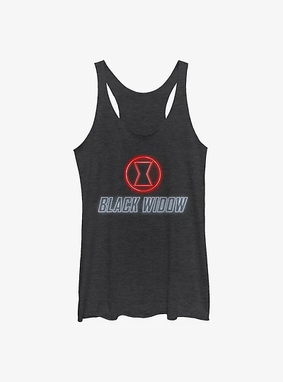 Marvel Black Widow Neon Girls Tank