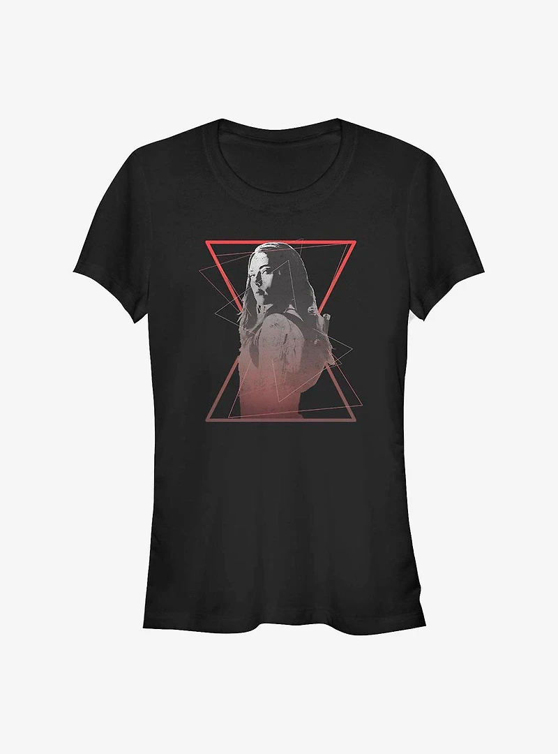 Marvel Black Widow Widows Symbol Girls T-Shirt