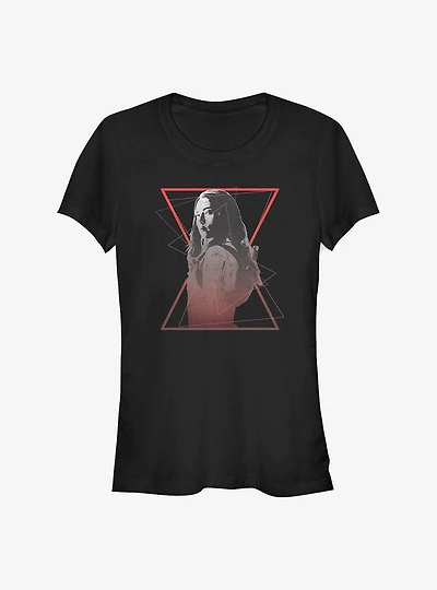 Marvel Black Widow Widows Symbol Girls T-Shirt