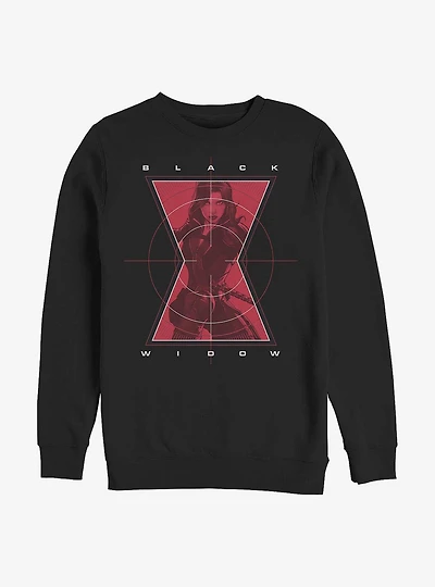 Marvel Black Widow Target Crew Sweatshirt