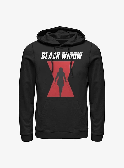 Marvel Black Widow Logo Hoodie