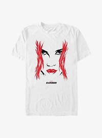Marvel Black Widow Face T-Shirt