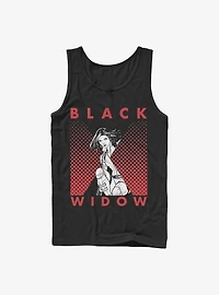 Marvel Black Widow Halftone Tank