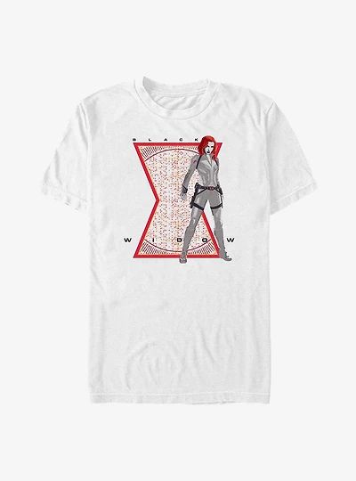 Marvel Black Widow Vector T-Shirt