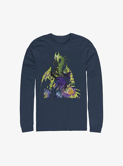Disney Sleeping Beauty Maleficent Dragon Form Long-Sleeve T-Shirt