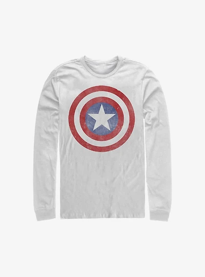 Marvel Captain America Classic Long-Sleeve T-Shirt
