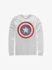 Marvel Captain America Classic Long-Sleeve T-Shirt