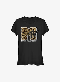 MTV Cheeta Logo Girls T-Shirt