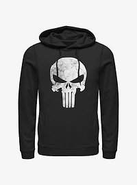 Marvel Punisher Distressed Skull Hoodie