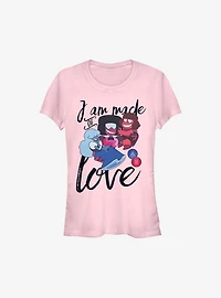 Steven Universe I Am Made Of Love Girls T-Shirt
