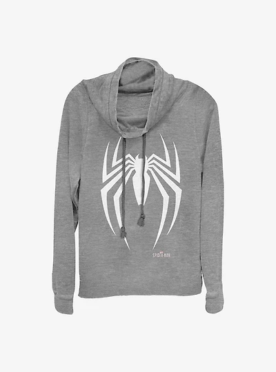 Marvel Spider-Man Gamerverse Cowlneck Long-Sleeve Girls Top