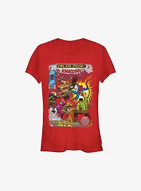 Marvel Spider-Man Comic Girls T-Shirt