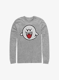 Nintendo Straight Up Boo Long-Sleeve T-Shirt