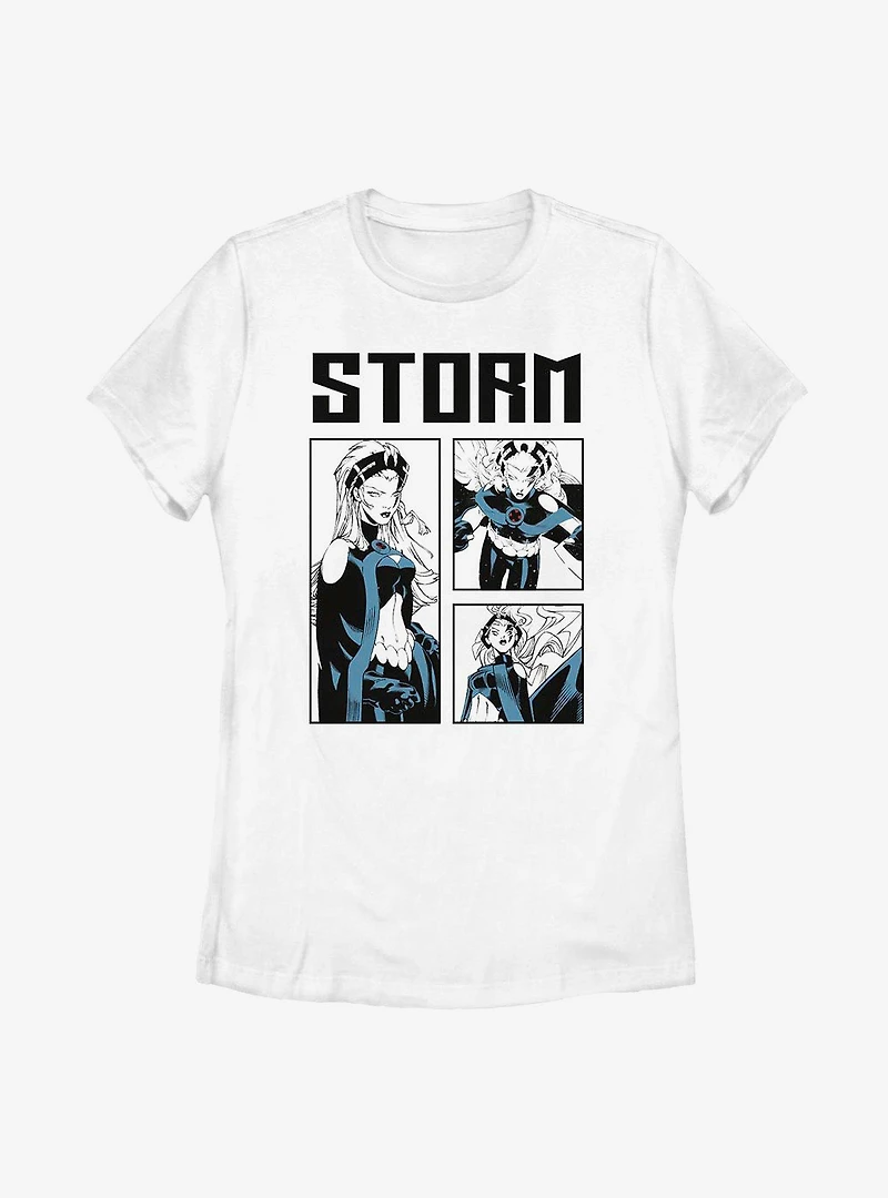 Marvel X-Men Storm Box Up Womens T-Shirt