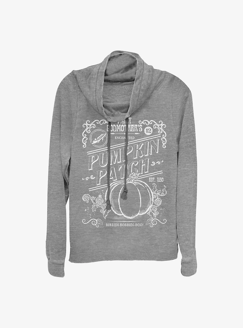 Disney Cinderella Midnight Pumpkin Patch Cowlneck Long-Sleeve Girls Top