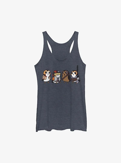 Star Wars: The Last Jedi Porgs As Characters Girls Tank