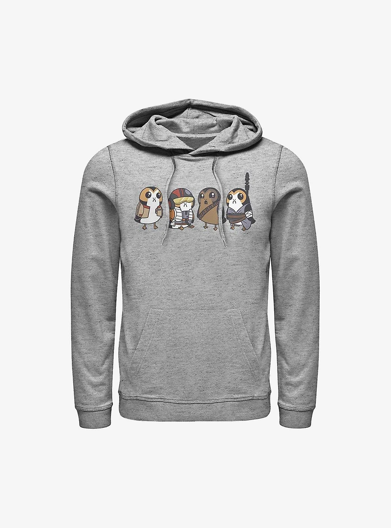 Star Wars: The Last Jedi Porgs As Characters Hoodie