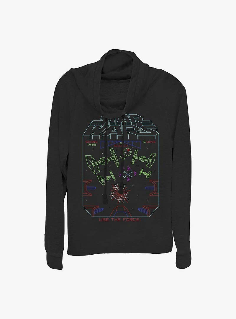 Star Wars 5 Standing By Cowlneck Long-Sleeve Girls Top