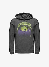 Disney Maleficent Castle Flame Outline Hoodie