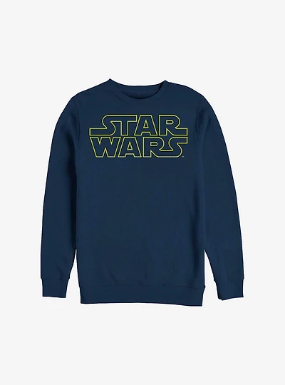 Star Wars Simplified Fleece Crew Sweatshirt