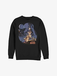 Star Wars Stellar Vintage Crew Sweatshirt